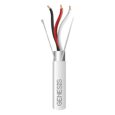 Bobina de Cable Plenum / 3 x 18 AWG / Blindado / 305 m (1000 ft) / CMP CL3P FPLP FT6 / Natural