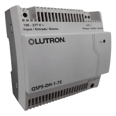 Fuente de Alimentación para Enlace de Control / 24 V CC / 2.5 A / 75 PDU / Entrada 100-277 V~ / Montaje Riel DIN 35 mm