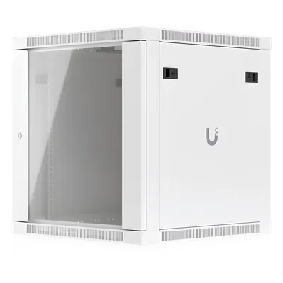 Gabinete rack UBIQUITI UACC-RACK-12U-WALL-600-G de pared, 12U y 600 mm