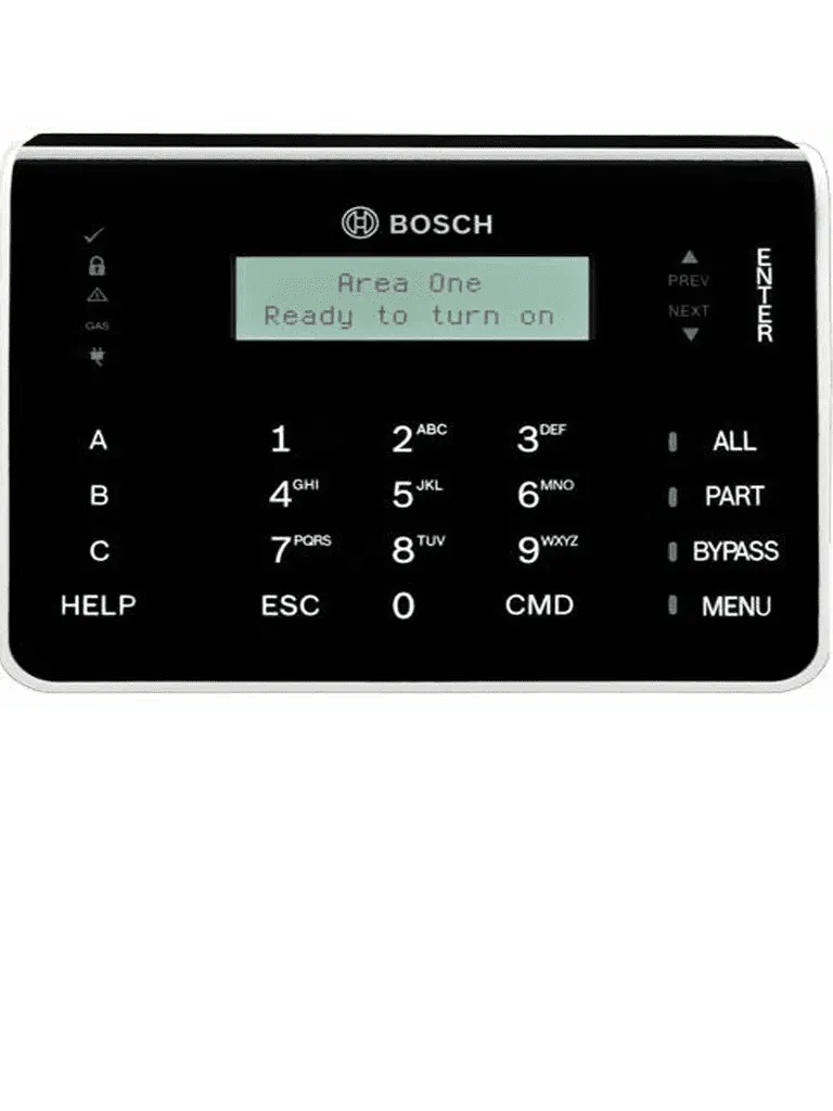 BOSCH I_B921C - Teclado intuitivo para panel de alarma BOSCH entrada SDI2
