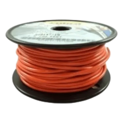 Cable Eléctrico / Calibre 14 AWG / 600 V / 105 °C Seco / 75 °C Húmedo / 100 ft (30.48 m) / UL 1015-1230 / Retardante de Llama VW-1 / Naranja