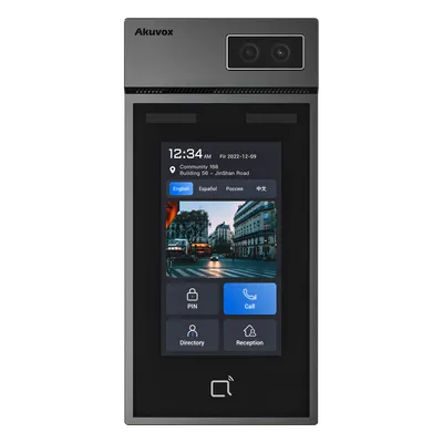 Videoportero IP AKUVOX S535KIT con pantalla de 5 pulgadas y cámara 2 MP