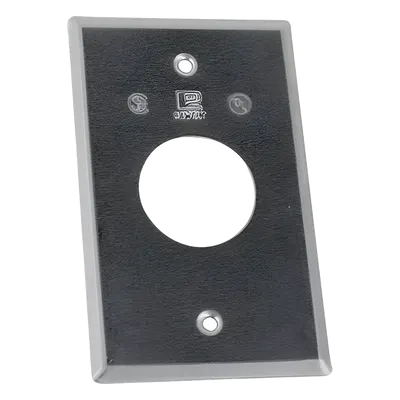 Tapa rectangular RAWELT TR-0425 de aluminio tipo RR para intemperie