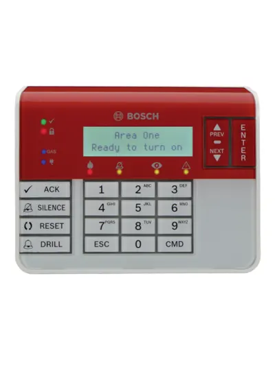 Teclado de Incendio Alfanumérico BOSCH B926F con Conexión SDI2
