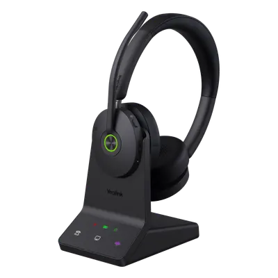 Diadema Inalámbrica / ANC Híbrida / Conectividad Dual DECT Bluetooth 5.3 / Alcance 185m (607 pies) / Autonomía 32h