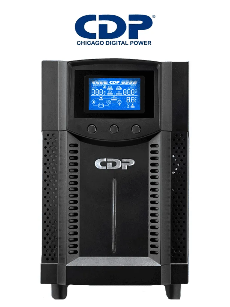 UPS online CDP UPO11-1 AX de 1000VA/1000W con salida senoidal pura