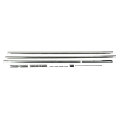 Extensión de montaje de piso LINKEDPRO EFSM1324GE para 2 paneles