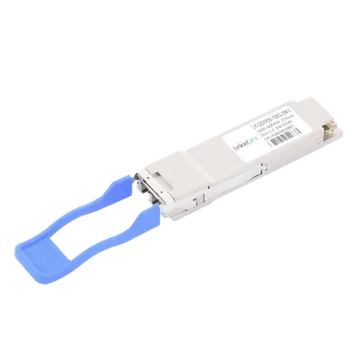 Transceptor Óptico QSFP28 / 100 Gbps / Monomodo 1310 nm / Alcance 2 km (1.24 mi) / LC/UPC Dúplex / DDM / Hot-Pluggable