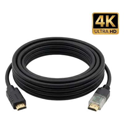 Cable HDMI Activo / 4K@60Hz 4:4:4 / 18 Gbps / 25 m / 82 ft / HDR / Triple Blindaje / K-Lock / UL CL3