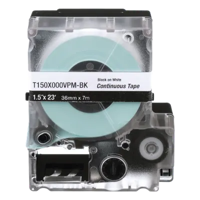 Cinta continua de vinilo PANDUIT T150X000VPM-BK de 36 mm