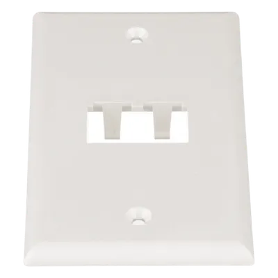 Placa de pared PANDUIT CFP2IW para 2 módulos Mini-Com