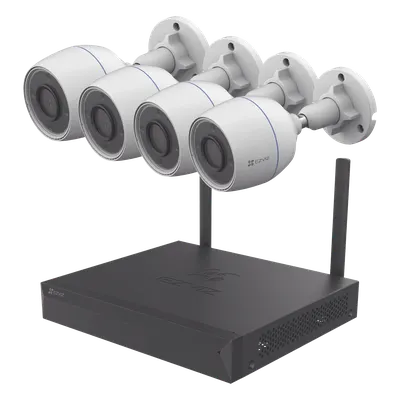 Kit de videovigilancia EZVIZ KIT/CSX5S/4W con 4 cámaras 3 MP