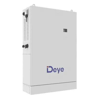 Estacion de Inversor Hibrido de 8 kW con 4 Baterías de 5.12Kwh y Gabinete