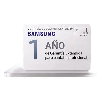 Extension de garantia 1 año adicional para pantallas profesionales modelo BE65F