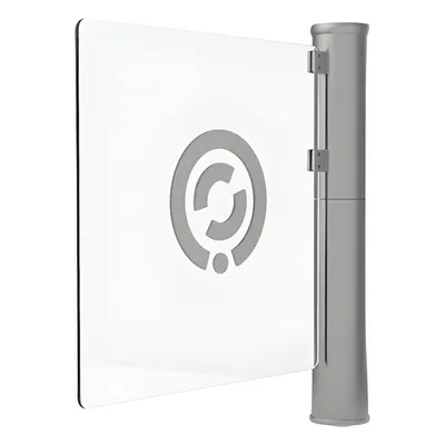 Puerta peatonal motorizada / Acceso universal / Motor sin escobillas 228W / Operación sin contacto / Ancho para sillas de ruedas / 110-240VAC