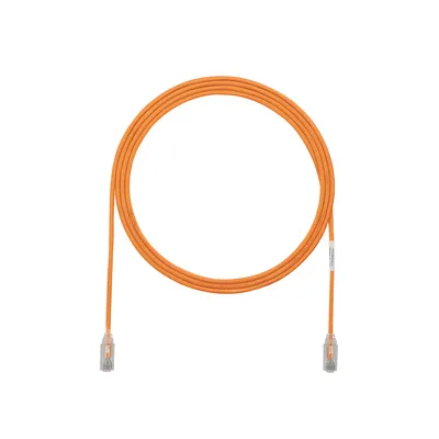 Cable de Parcheo UTP / Cat6 / 28AWG / 3.8 mm / 20.2 cm (0.66 ft) / LSZH-CM / Naranja