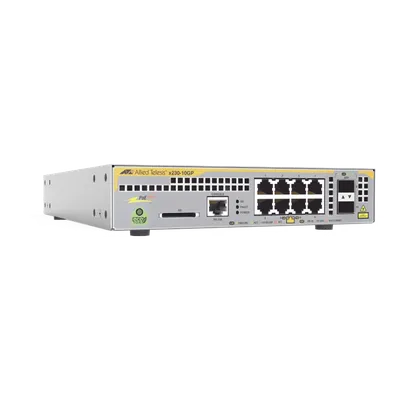 Switch PoE+ Capa 3 / 8 Puertos Gigabit PoE+ / 2 SFP / 30W por Puerto / Sin Ventilador