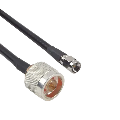 Cable coaxial ultra flexible / LMR-240UF / 91 cm (2.99 ft) / N Macho a SMA Macho / RG-8/U