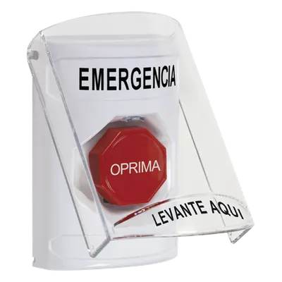 Botón Multipropósito / Emergencia / Reset con Llave / 2 Relevadores Forma C / Alarma 85 dB / Interior