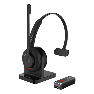 Diadema inalámbrica FANVIL DH301D con DECT 6.0 y Bluetooth 5.3