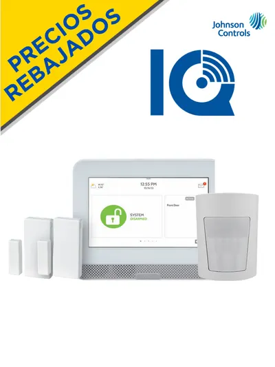Sistema de alarma QOLSYS IQ4 HUB Power Manage Pack con pantalla táctil