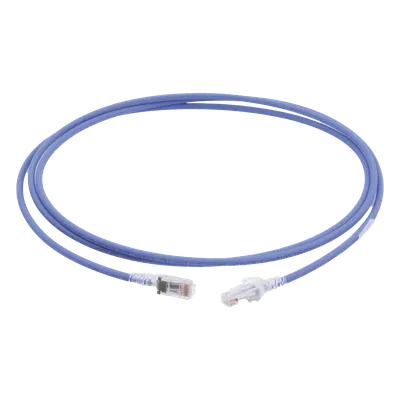 Patch cord Cat6 SIEMON MC6-07-06 UTP azul de 7 pies