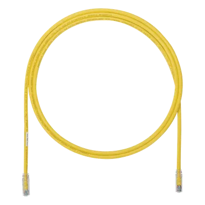 Cable de parcheo PANDUIT UTP6AX3YL Cat6A amarillo de 0.91 m