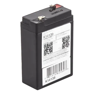 Batería de respaldo Honeywell K14139 de 6 VCD y 3.1 Ah