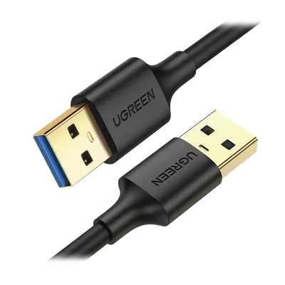 Cable USB-A 3.0 UGREEN 10370 macho a macho de 1 metro