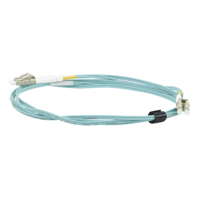 Jumper de fibra óptica SIEMON FJ2-LCLC5L-02AQ OM3 LC-LC de 2 m