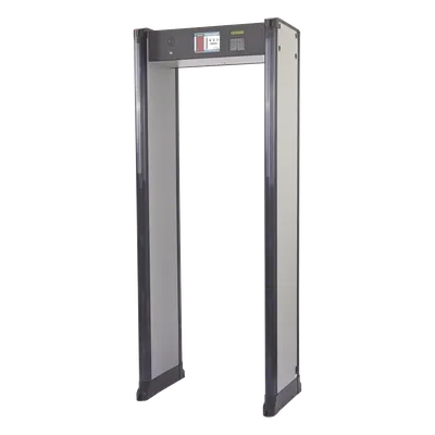 Arco Detector de Metales / 6 Zonas de Detección / Sensor IR Anti-Falsas Alarmas / Certificación FAA / Anclaje para Piso