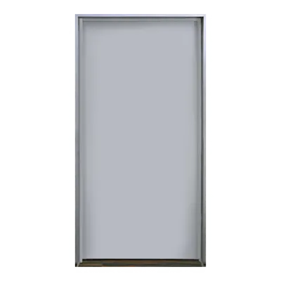 Puerta metálica galvanizada 3' 0" x 7' 0" / Resistente a fuego por 180 min. /Preparación para cerradura cilíndrica y refuerzo para cierra puerta