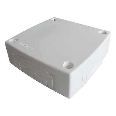 Caja de derivación / Tipo XT / ABS V0 y aluminio inyectado / -20°C a +180°C / Blanco / 0.226 kg/m