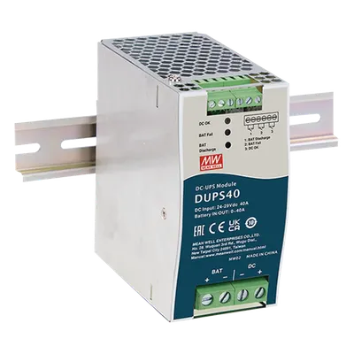 Módulo DC-UPS / Salida 24 VDC 40 A / Riel DIN / Baterías 4 a 135 Ah
