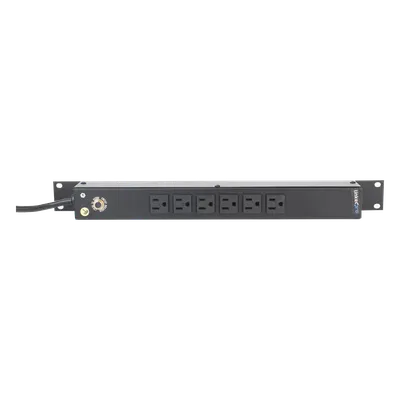 PDU LINKEDPRO HTCM1U6C de 6 contactos para rack 19"
