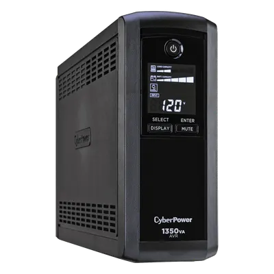 UPS de 1350 VA/815 W, Topología Línea Interactiva, Entrada 120 Vca NEMA 5-15P, Tipo Mini Torre, Con 10 Tomas NEMA 5-15R