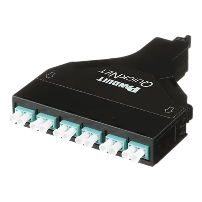 Cassette de Fibra Óptica / 12 Fibras LC a MPO / OM4 / Método A / 0.5 dB / 550 m (1804.5 ft)