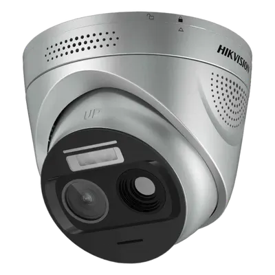 Cámara IP Turret HIKVISION HF-VT343 de Detección Térmica, 4 MP + 1 MP