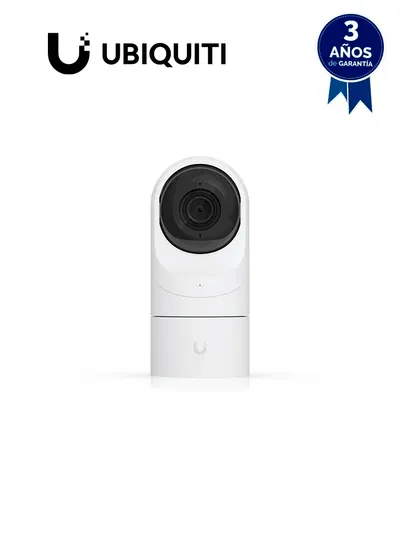 UBIQUITI UVC-G5-Flex - Cámara IP PoE Para Interior & Exterior/ Resolución de 4 MP con Iluminadores IR Hasta 6 Mts/  Lente fijo/ Micrófono Integrado/ Detección de Eventos de IA