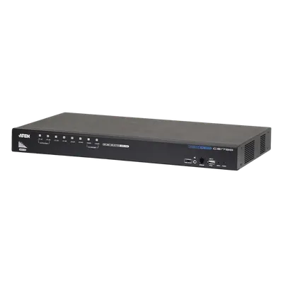 Switch KVM HDMI / 8 puertos / USB / Cascada 3 niveles / 512 PCs / Resolución 1920x1200 @ 60Hz
