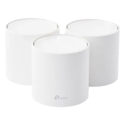 Sistema Mesh TP-Link Deco X20 de 3 nodos con Wi-Fi 6 AX1800