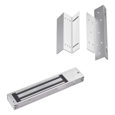 Kit de chapa magnética AccessPRO MAG600NLEDK de 280 kg