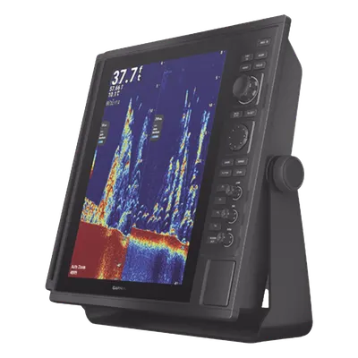 Pantalla Náutica GPS / 15 Pulgadas / Resolución XGA 1024x768 / Sonar CHIRP Dual-Frecuencia 50/200 kHz / ClearVü y SideVü / NMEA 2000 y 0183 / IP26/IP27