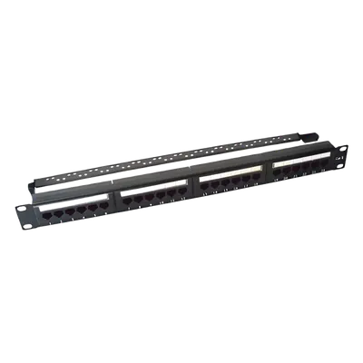 Panel de parcheo LINKEDPRO LP-PP-607 Cat6 de 24 puertos para rack