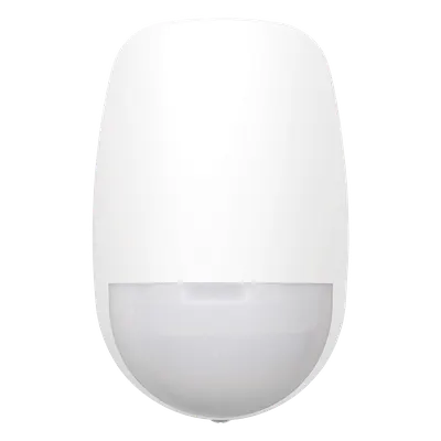 Detector dual Hikvision DS-PDD12P-EG2 con alcance de 12 m e inmunidad a mascotas