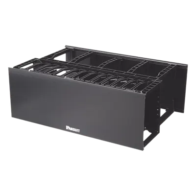 Organizador horizontal de cables PANDUIT NM4 de alta densidad, 4U