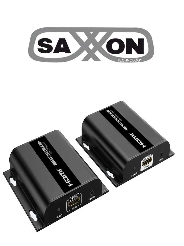 Extensor HDMI SAXXON LKV38340 sobre IP con alcance de hasta 120 m