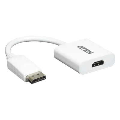 Adaptador de Video / DisplayPort Macho a HDMI Hembra / 1080p 60Hz / Conversión DP 1.2a a HDMI 1.4 / Audio Integrado / Plug and Play
