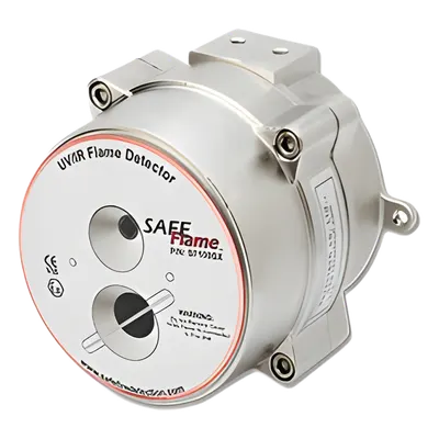 Detector de Flama UV/IR SAFE FIRE DETECTION INC. SF-100SX, 30 m alcance, a prueba de explosión