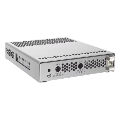 Switch administrable / Dual OS / 1x RJ45 1G / 4x SFP+ 10G / Sin ventilador / 10W máx